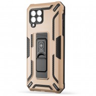 Husa spate pentru Samsung Galaxy A22 - Commander - Gold