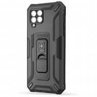 Husa spate pentru Samsung Galaxy A22 - Commander - Negru