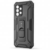 Husa spate pentru Samsung Galaxy A72 - Commander - Negru
