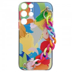 Husa spate pentru Samsung Galaxy S21 Ultra - Chain Case