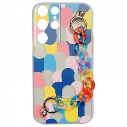 Husa spate pentru Samsung Galaxy S21 Ultra - Chain Case