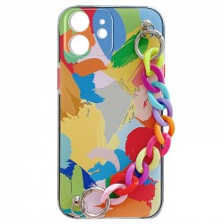 Husa spate pentru iPhone 12 - Chain Case