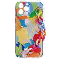 Husa spate pentru iPhone 12 Pro Max - Chain Case
