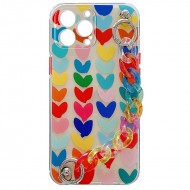 Husa spate pentru iPhone 12 Pro Max - Chain Case