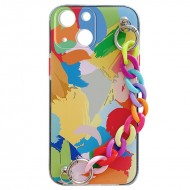 Husa spate pentru iPhone 13 - Chain Case