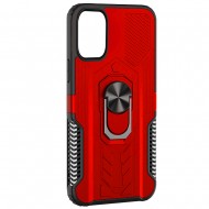 Husa spate pentru Samsung Galaxy A72 - RingGuard - Rosu