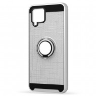 Husa spate pentru Samsung Galaxy A12 - Square - Alb