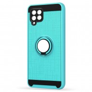 Husa spate pentru Samsung Galaxy A22 - Square - Turcoaz