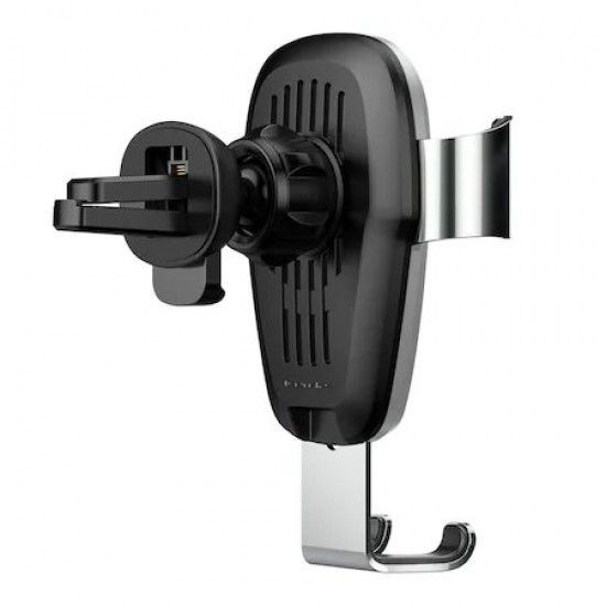 Suport universal auto grila ventilatie pentru telefon - Baseus Gravity Metal Wireless