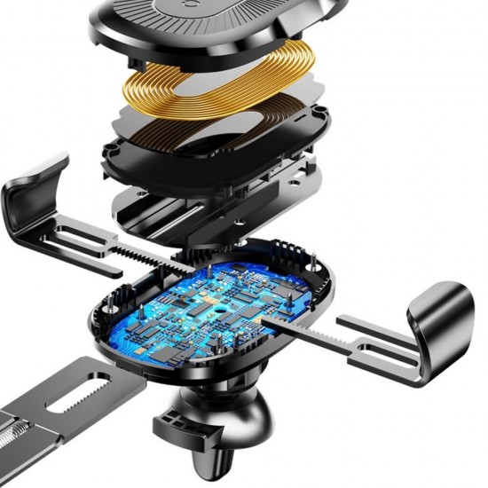 Suport universal auto grila ventilatie pentru telefon - Baseus Gravity Wireless