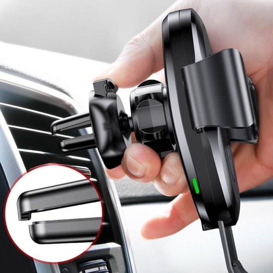 Suport universal auto grila ventilatie pentru telefon - Baseus Gravity Wireless