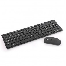 KIT Wireless slim Tastatura si Mouse - Negru