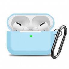 Husa din silicon pentru AirPods Pro - Silicon Case - Bleu