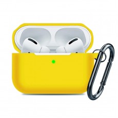 Husa din silicon pentru AirPods Pro - Silicon Case - Galben