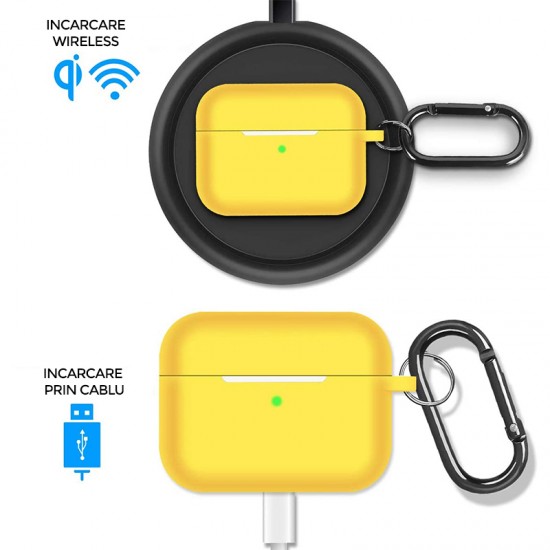 Husa din silicon pentru AirPods Pro - Silicon Case - TEST