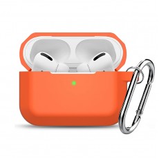 Husa din silicon pentru AirPods Pro - Silicon Case - Portocaliu