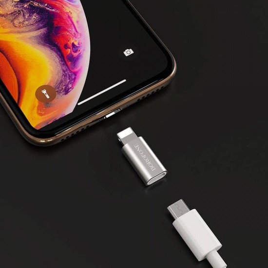 Adaptor Borofone BV5 microUSB - Apple Lightning