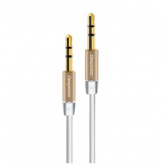 Cablu audio auxiliar Deepbass AC320 3.5mm - Alb