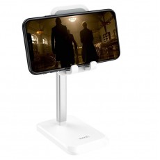 Suport de birou Hoco PH27 cu brat extensibil pentru telefon - Alb