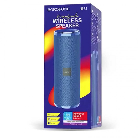 Boxa portabila BOROFONE BR1 cu conectare prin Bluetooth - Albastru