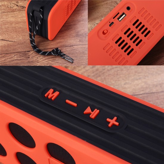 Boxa portabila S09 cu conectare prin Bluetooth - Rosu