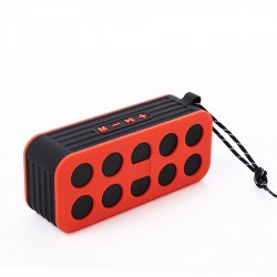 Boxa portabila S09 cu conectare prin Bluetooth - Rosu