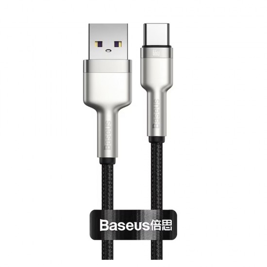 Cablu Baseus Cafule USB to Type C 66W 1 metru - Negru