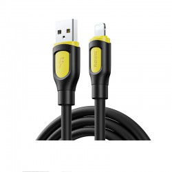 Cablu Remax RC-C113 USB to iPhone 3A Fast Charging 1 metru - Negru