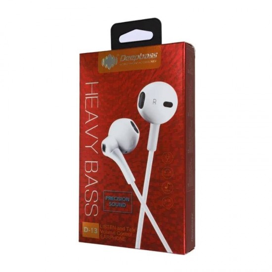 Casti In-Ear Deepbass D-13 - Handsfree