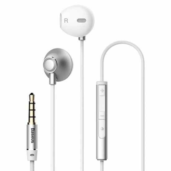 Casti In ear Baseus Encok H06 - Argintiu