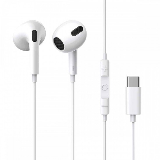 Casti In ear Baseus Encok C17 Type C - Alb