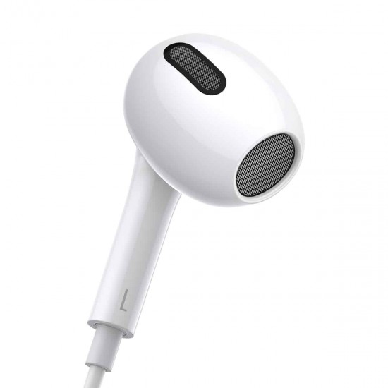 Casti In ear Baseus Encok H17 3.5mm Jack - Alb