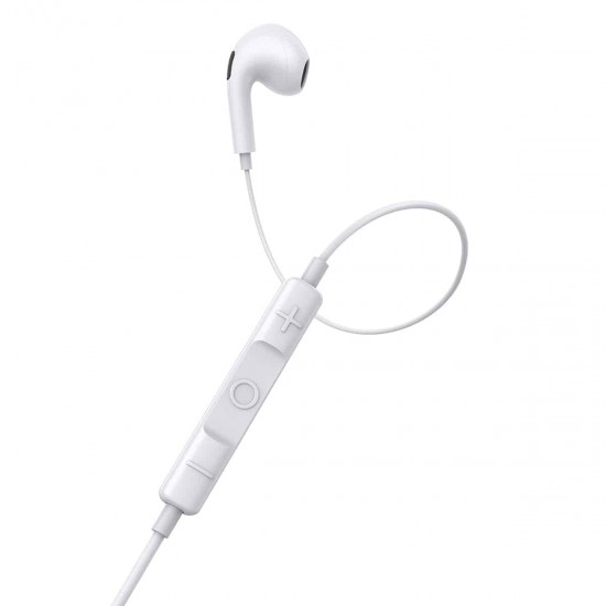 Casti In ear Baseus Encok H17 3.5mm Jack - Alb