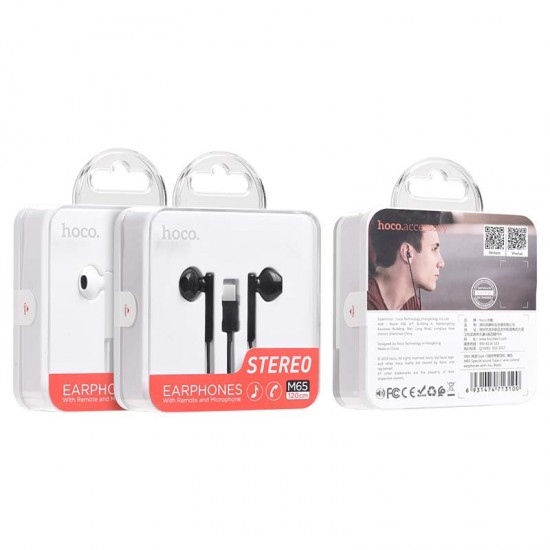 Casti In-Ear Hoco M65 Type C