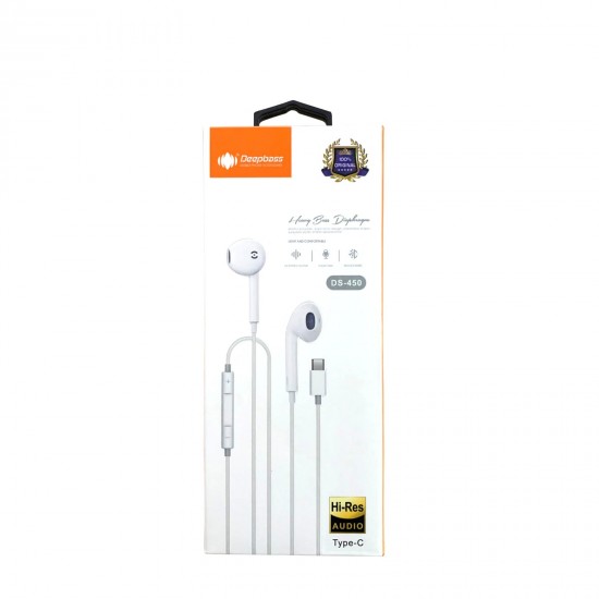 Casti In-Ear Deepbass DS-450 Type C