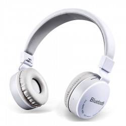 Casti On-Ear Wireless Bluetooth cu Handsfree MS - 881A - Alb