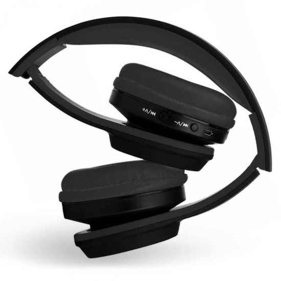 Casti On-Ear Wireless cu Handsfree Bluetooth MS - 991A - Negru
