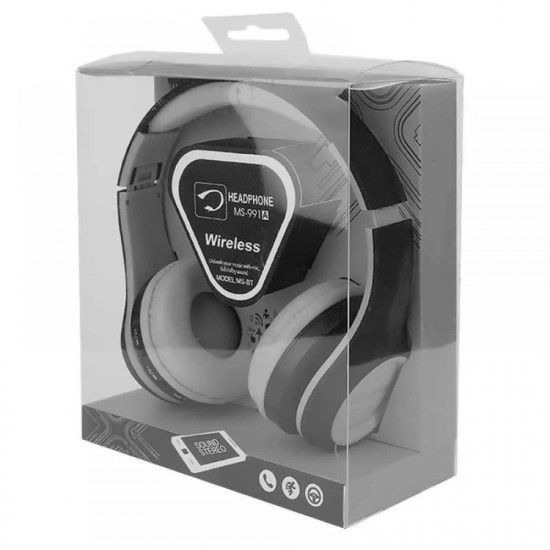 Casti On-Ear Wireless cu Handsfree Bluetooth MS - 991A - Negru