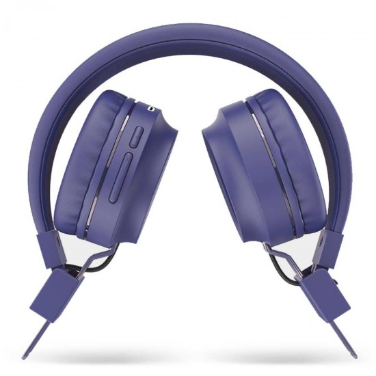Casti On-Ear Wireless cu Bluetooth HOCO W25 - Albastru