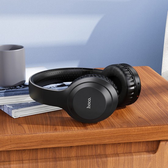 Casti On-Ear Wireless HOCO W30 - Negru