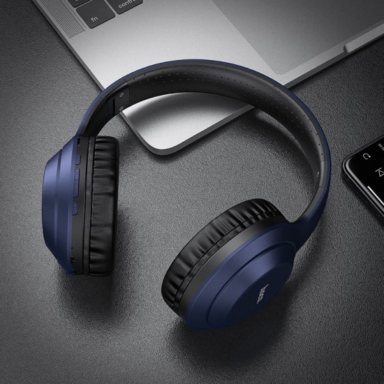 Casti On-Ear Wireless HOCO W30 - Negru