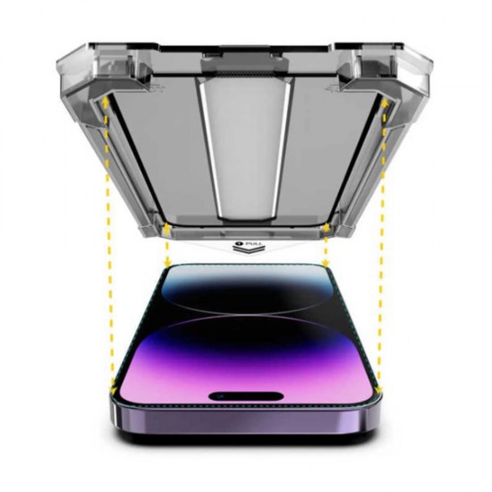 Folie sticla plus aplicator pentru iPhone 16e 3D Generation Full Screen 