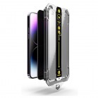 Folie sticla plus aplicator pentru iPhone 14 3D Generation Privacy