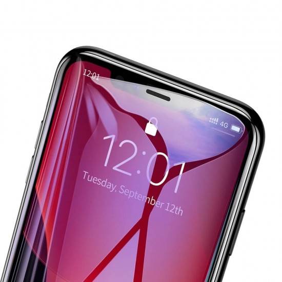 Folie sticla pentru iPhone XR Baseus Anti Blue-Ray