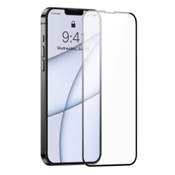 Folie sticla pentru iPhone 14 Pro Max Baseus Full Screen - Negru/Transparent