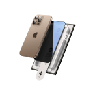 Folie sticla pentru iPhone 15 Plus Remax Aplicator Privacy