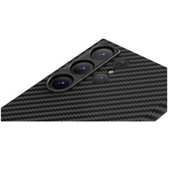 Husa spate pentru Samsung Galaxy S24 Ultra Keephone Kevilar Magsafe - Negru