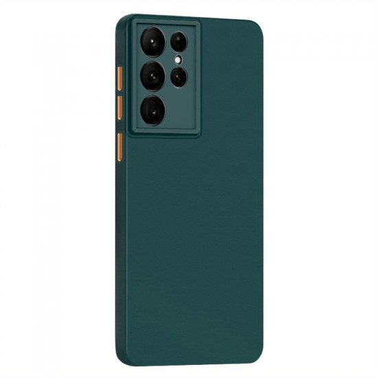 Husa spate pentru Samsung Galaxy S22 Ultra - Skin Case Verde