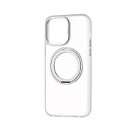 Husa spate pentru iPhone 16 Pro Remax Stand Case - Transparent