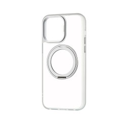 Husa spate pentru iPhone 16 Pro Max Remax Stand Case - Transparent